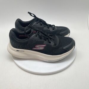 Skechers Go Walk Max Walker Vea Womens Size 7 Black‎ Running Shoes Sneakers